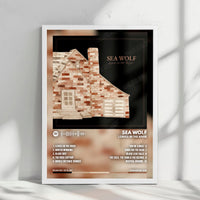 Sea Wolf "Leaves in the River" Album Cover Poster - with Complete Tracklist