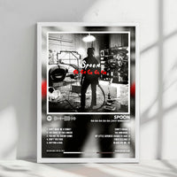 Spoon "Ga Ga Ga Ga Ga" Album Cover Poster - with Complete Tracklist