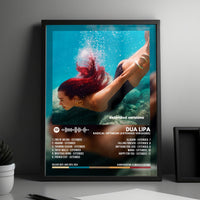 Dua Lipa "Radical Optimism (Extended Versions)" Album Cover Poster - with Complete Tracklist