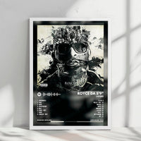 Royce da 5'9" "Layers" Album Cover Poster - with Complete Tracklist