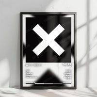 The xx "xx" Album Cover Poster - with Complete Tracklist