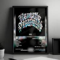Drake "Honestly, Nevermind" Album Cover Poster - with Complete Tracklist
