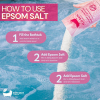 Eco Bath London Balance and Calming Epsom Salt Bath Soak - Tube