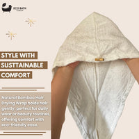 Eco Bath Bamboo Hair Drying Wrap
