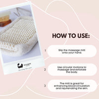 Eco Bath London Bamboo and Cotton Massage Mitt