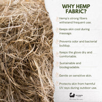 Eco Bath Hemp Massage Glove