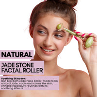 Eco Bath London Jade Face Roller - Smooth End