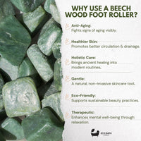 Eco Bath London Jade Face Roller - Smooth End