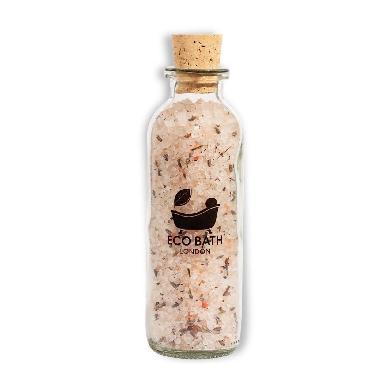 Eco Bath London Lavender Himalayan Bath Salt 300g - Pink Himalayan Bath Salt Infused with Lavender
