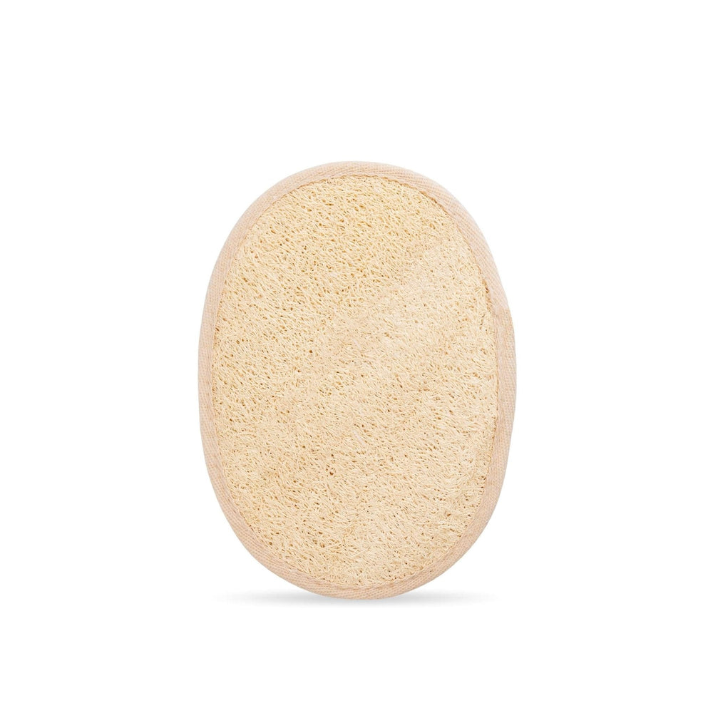Eco Bath London Natural Loofah Pad - Exfoliating Loofah Bath Sponge for Women and Men