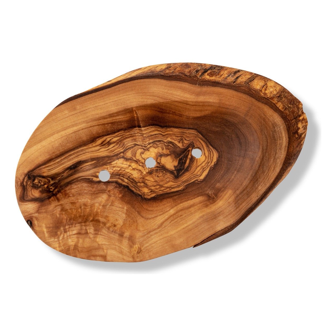 Eco Bath London Olive Wood Leaf Soap Dish