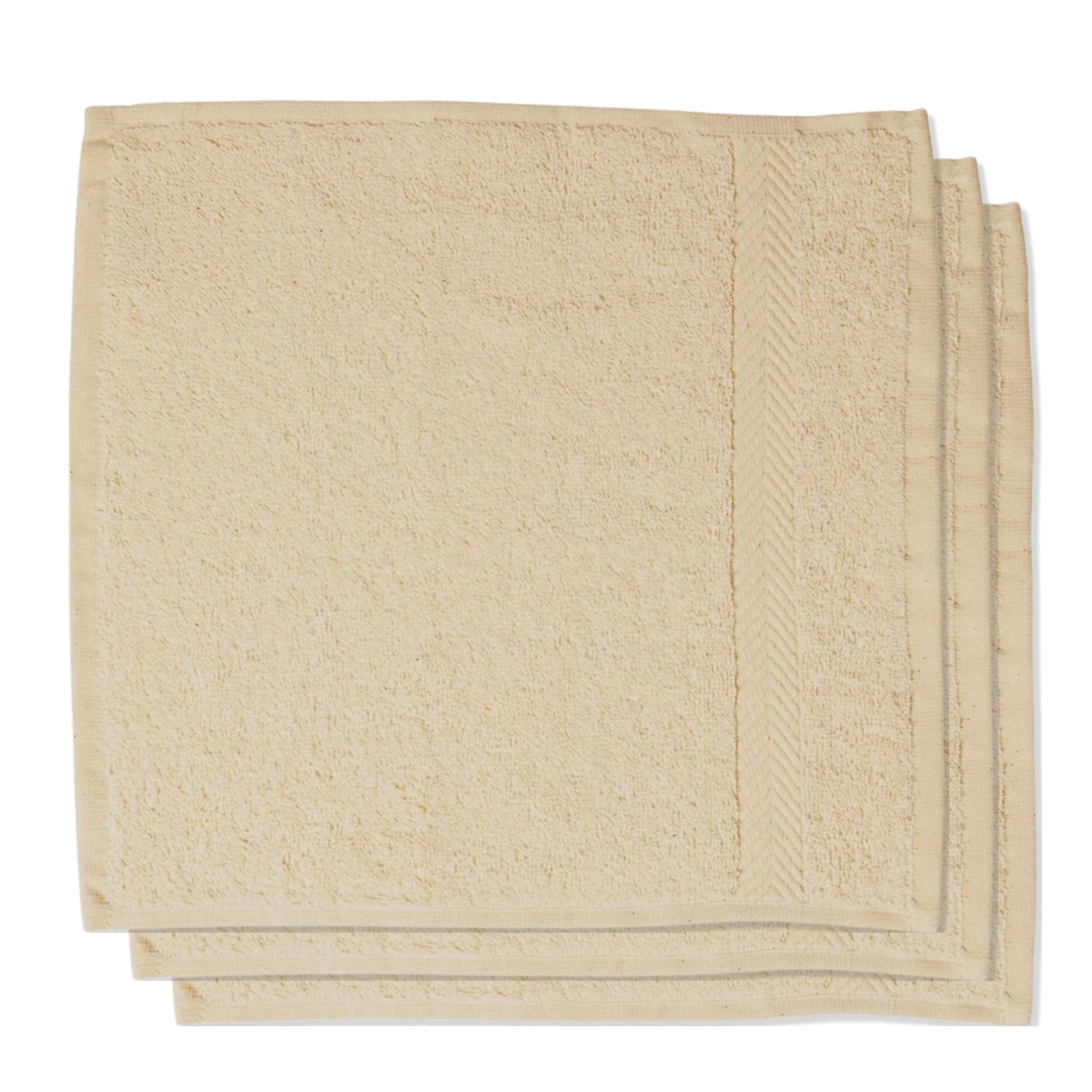 Eco Bath London Organic Cotton Face Flannels 30x30cm