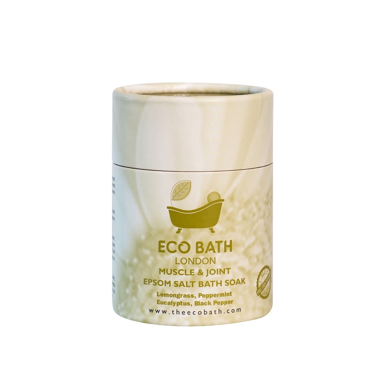 Eco Bath London Muscle and Joint Epsom Salt Bath Soak - Tube