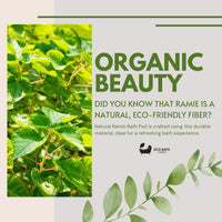 Eco Bath Natural Ramie Bath Pad