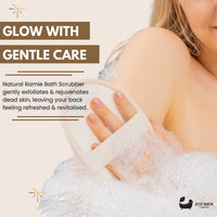 Eco Bath Natural Ramie Bath Scrubber