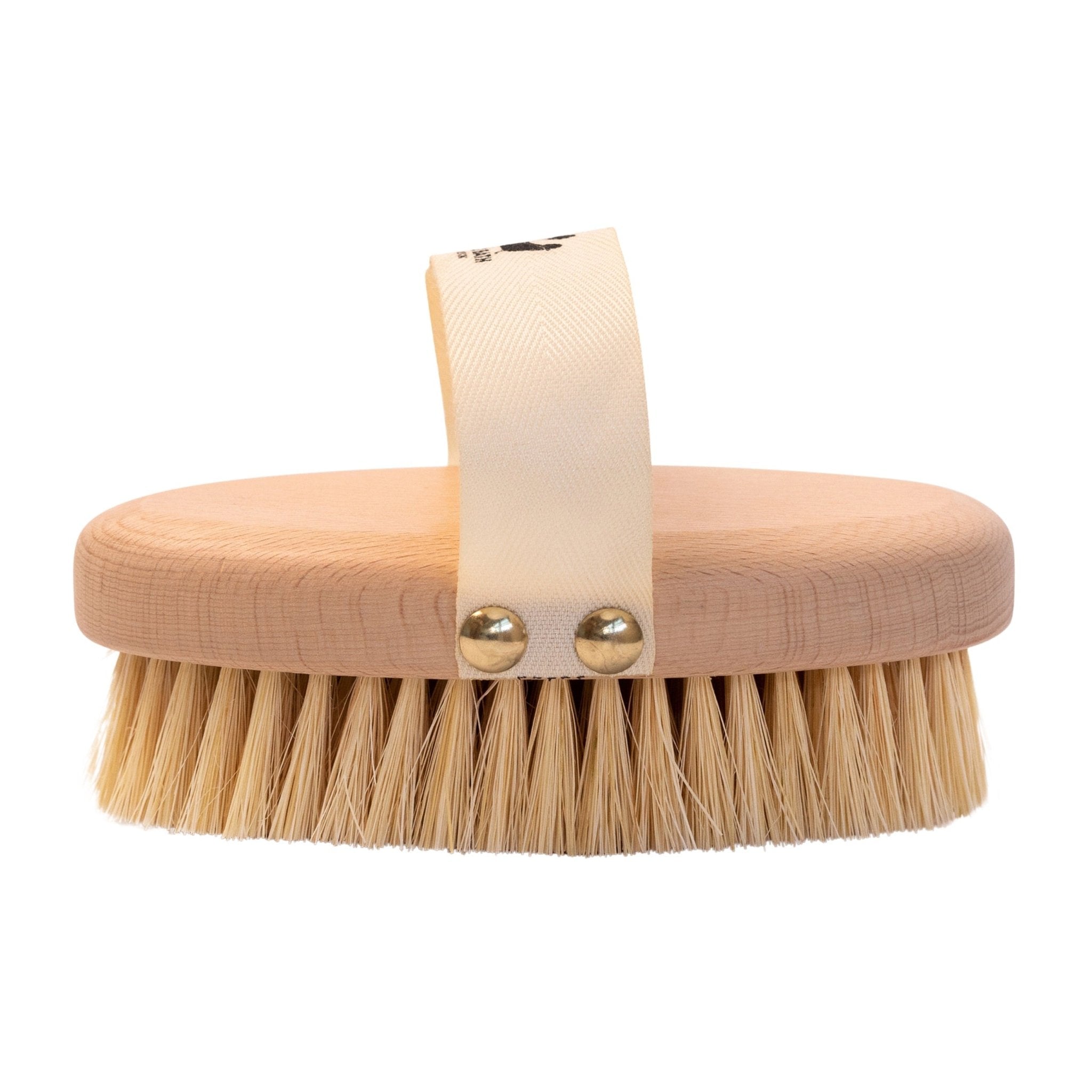 Eco Bath London Natural Sisal Massage Hand Brush - Dry Brushing Hand Brush for Exfoliation