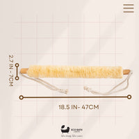 Eco Bath London Natural Sisal Body Strap - Premium Exfoliating Back Scrubber