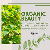 Eco Bath London Ramie Bath Puff - Soft Body Scrubber Bath Sponge