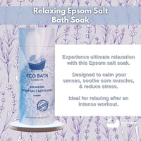 Eco Bath London Relaxing Epsom Salt Bath Soak - Tube