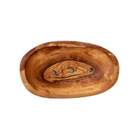 Eco Bath Soap Dish - Olive Wood Bath Shape