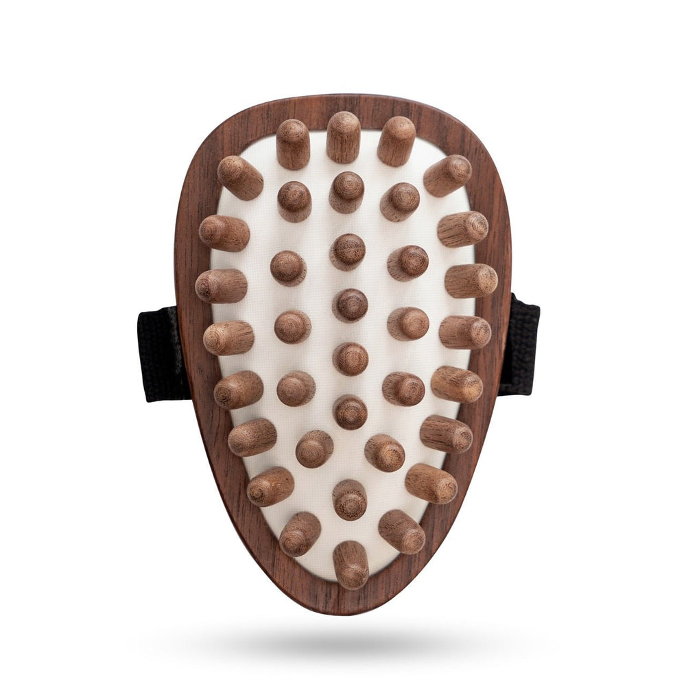 Eco Bath London Walnut Wood Cellulite Hand Brush - Luxurious Cellulite Treatment Brush