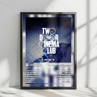 Two Door Cinema Club "Tourist History" Album Cover Poster - with Complete Tracklist