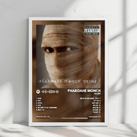 Pharoahe Monch "Desire" Album Cover Poster - with Complete Tracklist
