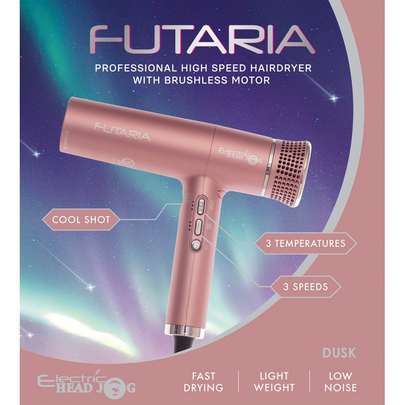 Professional Head Jog Hairdryer Futaria Dusk