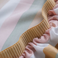 Ella Cotton Serene Stripe Luxury Fitted Sheet