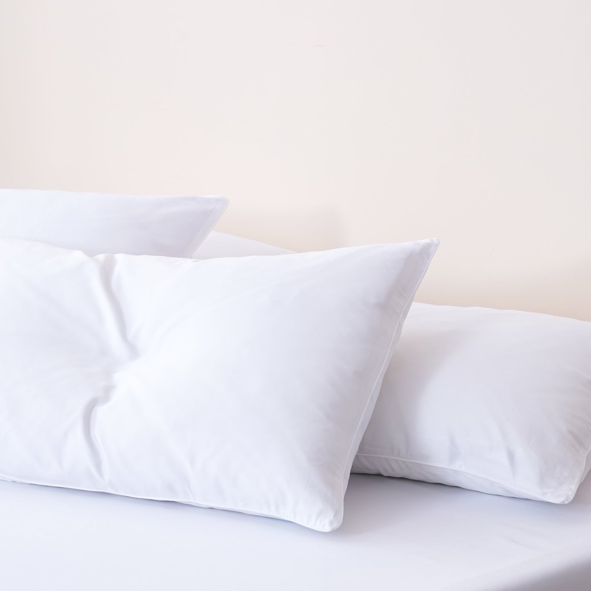 Indulge in Luxury with Ella Cotton 400-Thread-Count White Pillowcases