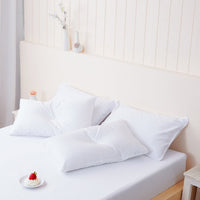 Indulge in Luxury with Ella Cotton 400-Thread-Count White Pillowcases