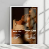 Ariana Grande "Eternal Sunshine" Album Cover Poster - with Complete Tracklist