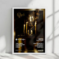 Opeth "Ghost Reveries" Album Cover Poster - with Complete Tracklist