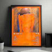 Blur "13" Album Cover Poster - with Complete Tracklist