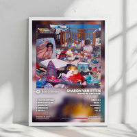 Sharon Van Etten "Remind Me Tomorrow" Album Cover Poster - with Complete Tracklist