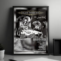Okkervil River "Black Sheep Boy" Album Cover Poster - with Complete Tracklist