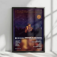 Gregory Alan Isakov "This Empty Northern Hemisphere" Album Cover Poster - with Complete Tracklist