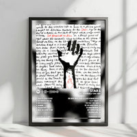 Stars "Set Yourself on Fire" Album Cover Poster - with Complete Tracklist