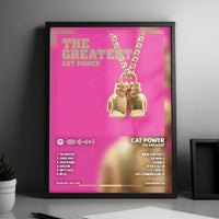 Cat Power "The Greatest" Album Cover Poster - with Complete Tracklist