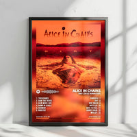 Alice in Chains "Dirt" Album Cover Poster - with Complete Tracklist