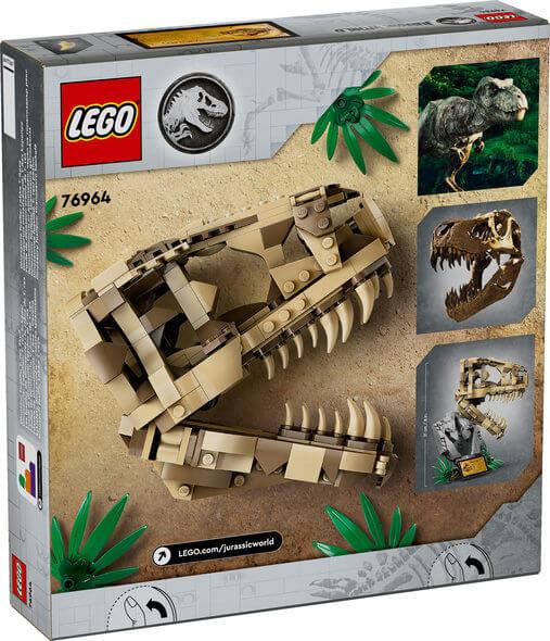 Lego Jurassic World 76964 Dinosaur Fossils: T.rex Skull for Ages 9+