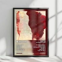 Gotye "Like Drawing Blood" Album Cover Poster - with Complete Tracklist