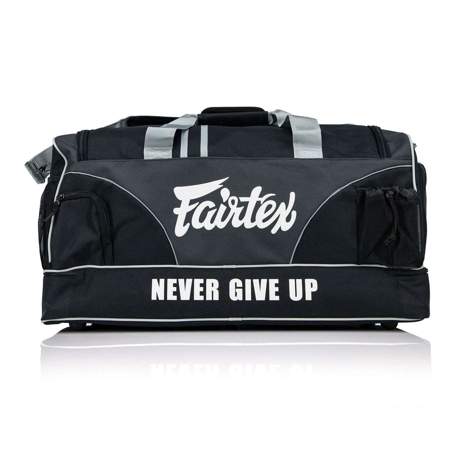 Fairtex Muay Thai Boxing Heavy Duty Gym Bag Black-Grey