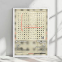Chief Keef "Dedication" Album Cover Poster - with Complete Tracklist