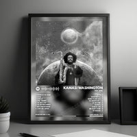 Kamasi Washington "The Epic" Album Cover Poster - with Complete Tracklist