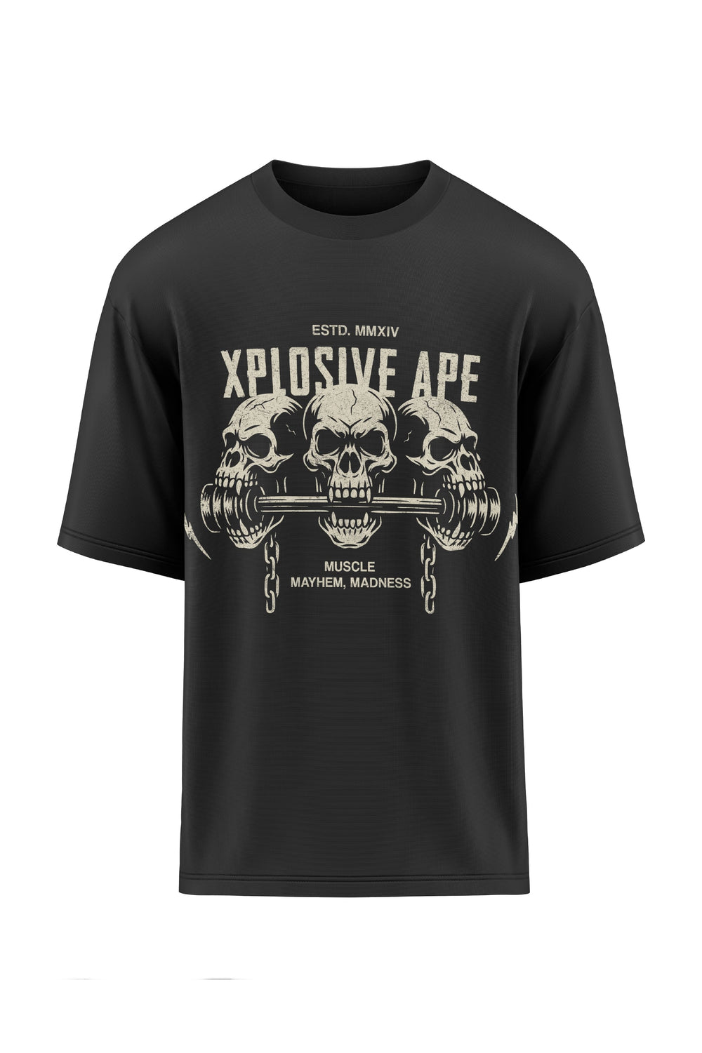 XAPE Feast of Force Oversized Tee - Black