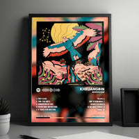 Khruangbin "Mordechai" Album Cover Poster - with Complete Tracklist