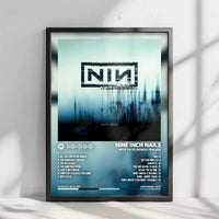 Nine Inch Nails "With Teeth" Album Cover Poster - with Complete Tracklist