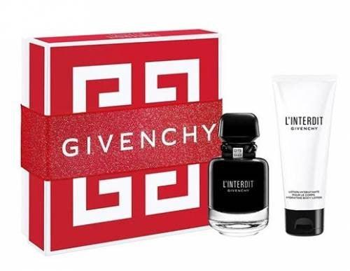 Givenchy L'Interdit Gift Set EDP 50ml + 75ml Body Lotion