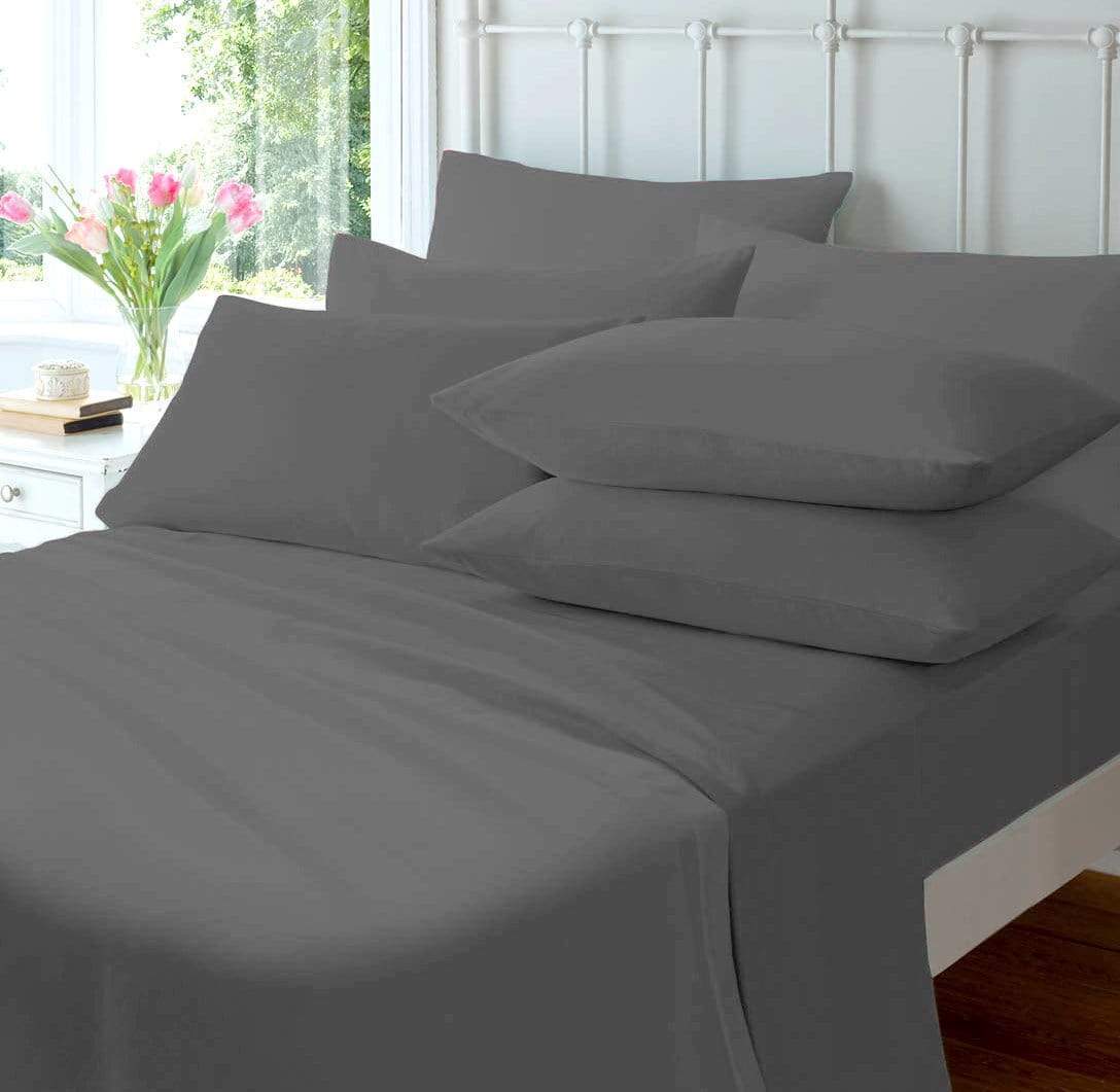 Flannelette Super Soft Luxurious 100% Cotton Brushed Flat Sheet OEKO-TEX Certified Premium Quality Bedding in Various Sizes and Colours by OLIVIA ROCCO
